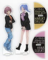 [中古]アクリルスタンド·アクリルパネル 鈴木羽那＆郁田はるき アクリルスタンド [アイドルマスター シャイニーカラーズ 283PRODUCTION COSTUME G＠LLERY だぶるはプロデュース 公式ライダースジャケット] 購入特典