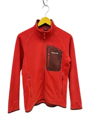 mont-bell (モンベル) フリース クリマプラス100 ジャケット フルジップ 1106591 S レッド レディース/028