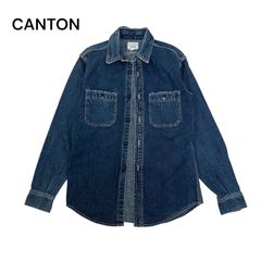 1552◯ CANTON デニムジャケット　S レディース