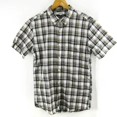 アーバンリサーチ 半袖シャツ トップス チェック柄 レディース 38サイズ ブラック URBAN RESEARCH 【中古】