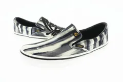 ヴィヴィアンウエストウッド Vivienne Westwood Anglomania アングロマニア ×VANS ヴァンズ スリッポン スニーカー 28 白 黒 ブラック ホワイト ブランド古着ベクトル 中古▲■241014のサムネイル