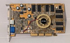 Nvidia MVGA-NVG18A DVI VGA 64MB W/TV Output AGP Video Card