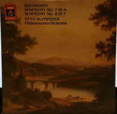 LP Otto Klemperer, Philharmonia O Beethoven Symphony No. 7 In A / Symphony No. 8 In F AE34427 EMI EMINENCE /00260