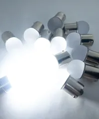 セール デコトラ屋  正規品 S25 BA15S 24Vトラック専用 平行ピン サイドマーカー バスマーカー ナマズ デコトラ レトロ LEDバルブ 球 10個SET 高輝度 Aタイプ