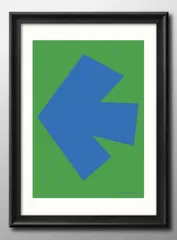 【日本未入荷】エルズワース・ケリー　エキシビジョンポスター　KELLY、ヴィトン 日本未入荷】エルズワース・ケリー エキシビジョンポスター