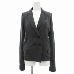 イザベル マラン エトワール ISABEL MARANT ETOILE テーラードジャケット ウール ダブル 背抜き 36 XS グレー /UO ■GY19のサムネイル