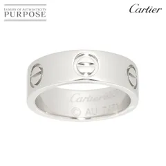 カルティエ Cartier ラブ #48 リング Pt950 プラチナ 指輪 Love Ring