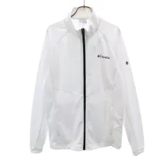Columbia コロンビア トラックジャケット XL ホワイト ジャージ アウトドア メンズ 古着