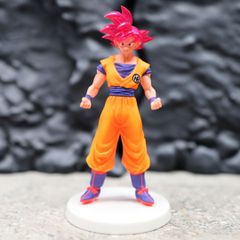 드래곤 볼 Z GOD EDITION 슈퍼 사이어인 갓 손오공 HG 피규어