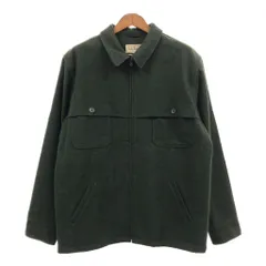 【希少な米国製】古着 LLビーン ウールブルゾン 古着 80s USA製 LL Bean ヘチマ襟 ショールカラー プルオーバー
