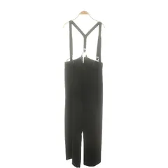 Y's　ワイズ　ヨウジヤマモト　サロペットスカート　オーバーオール　黒　ウール SPOTTED DENIM SALOPETTE SKIRT(XS Grey): Y's｜THE SHOP YOHJI
