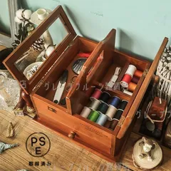 希少 箪笥 裁縫箱 木箱 からくり 隠し有り 古道具 和ダンス レトロ 箪笥 裁縫箱 木箱 からくり 隠し引き出し 古道具 和ダンス