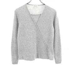 コトコト 長袖 カシミヤ100％ セーター グレー系 COTO-COTO ニット レディース 古着 【240129】