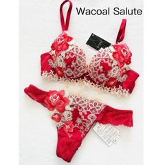 Wacoal　ワコール　サルート　83G　マリリンモンロー　上下　ソング　セット Wacoal ワコール サルート 83G マリリンモンロー 上下 ソング