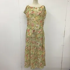 ROPE' PICNIC ロペピクニック ワンピース ロングスカート GDE-11270-A ヴィンテージライクフルーツティアードワンピース 半袖