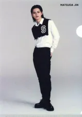 【中古】クリアファイル 松田迅(INI) A5クリアファイル 「CD M」 楽天ブックス 3形態セット購入特典