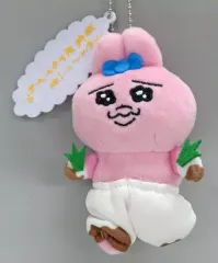 【中古】キーホルダー おぱんちゅうさぎ(うめえ～!!一生毎食米でもイイわっ!!) セリフ付きマスコットぬいぐるみ vol.1 「おぱんちゅうさぎ」