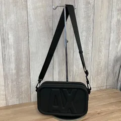 ARMANI EXCHANGE　アルマーニエクスチェンジ AXロゴ ショルダーバック ブラック 平塚店 衣料品 K
