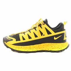 ナイキエーシージー NIKE ACG エアナス AIR NASU ゴアテックス スニーカー シューズ 24.5cm 黄 イエロー 黒 ブラック CW6020-001 /AN28 ■GY35 ■MTのサムネイル