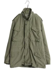 【お得なクーポン配布中!】 60s 米軍実物 US ARMY M-65 フィールド ジャケット MEDIUM 程 古着 ヴィンテージ ミリタリー 軍物 2nd アルミジップ M65 ジャンパー カーキ