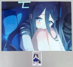 [중고] 클리어 포스터 A3 클리어 포스터 & 클리어 카드 텐도 앨리스 [이치 반 쿠지 블루 아카이브 vol.2] K 상