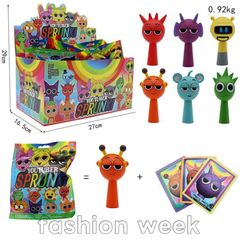 （Sprunki incredibox :blind box）スキビディトイレ ブラインドボックス*1= フィギュア*1＋カード*3 新学期 Roblox game グッズ おもちゃ 