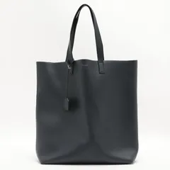 極美品 現行型 サンローランパリ YSL ショッピング バッグ レザー トート 591747 ショルダー ビジネス 通勤 書類鞄 A4 メンズ TTT 1020-E18【中古】のサムネイル