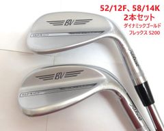 新品★タイトリスト★ボーケイ VOKEY SM10 ウェッジ★ツアークローム★2024★(52/12 F)(58/14 K) 2本組★ダイナミックゴールド★S200★日本正規品