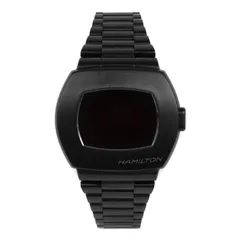 美品 HAMILTON ハミルトン アメリカン クラシック パルサー デジタル クオーツ 腕時計 PSR DIGITAL QUARTZ H52404130 OLED ウォッチ ブラック 黒 ブランドのサムネイル