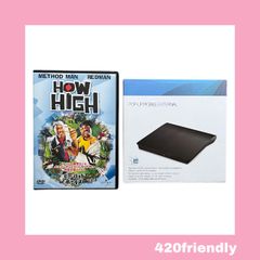420friendly あの伝説的ラッパーが、まさかのハーバードへ！？ 『HOW・HIGH』の日本語字幕付き (DVDプレーヤー付き)