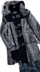 CHANEL(シャネル) ツイード調　ニットダッフルコート　アウター シャネル コート CHANEL Coat【正規品・専門店】シャネル 洋服の