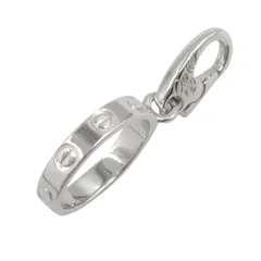 カルティエ CARTIER ペンダントトップ ラブ チャーム K18WG（ホワイトゴールド） ラブ チャーム ユニセックス Used Aのサムネイル