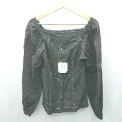 ◇ ◎●未使用● ⊂ SLY スライ 長袖 シャツ サイズ2 ブラック系 レディース E  【1412260044233】