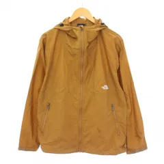 ザノースフェイス THE NORTH FACE COMPACT JACKET コンパクトジャケット ナイロン アウター ジップアップ ロゴ 刺繍 ワンポイント M 茶 ブラウン NP71830 /BB