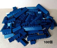 LEGO 슬로프 지붕의 탑 포함 다크 블루 100 개 레고 블록 [관리 번호 : 2107]