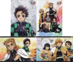【中古】クリアファイル 集合 雑誌イラストシリーズレイヤードクリアファイルセット 「劇場版 鬼滅の刃 無限列車編」