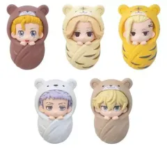 【中古】雑貨 全5種セット 「東京リベンジャーズ ぷにとっぷ おくるみますこっと」