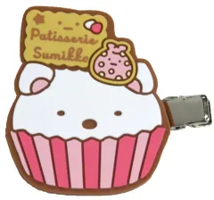 【中古】クリップ しろくま/ラバークリップ スイーツセレクション 「一番くじ すみっコぐらし～すみっコのスイーツタイム～」 G賞