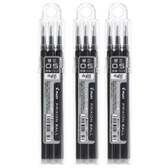新品 パイロット フリクションボール用替芯 LFBKRF30EF3B 0.5mm 3本入×3 黒
