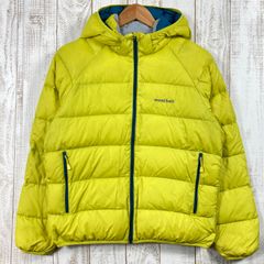 【Kid's 160 イエロー系】 Montbell ( モンベル ) ネージュダウン パーカ Kid's ダウン ウェア トップス アウター ジャケット ダウンインサレーション z00050294  ダウンインサレーション アウター ジャケット