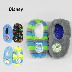 送料無料 アウトレット  キッズ ルームウェア ディズニー ルームシューズ　2PACK  靴下 秋 冬 #589282 P272コ