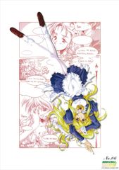 ゴールドキャットポスター紙沢光a4額付き発送 - メルカリ
