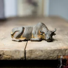 希少 Mill Creek Studio バッファロー 置物 245$ 【公式通販】