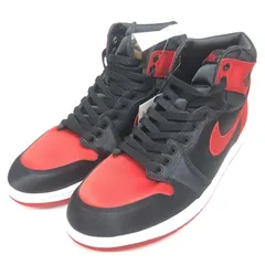 【中古】NIKE AIR JORDAN 1 RETRO HI OG SATIN BRED  27.5cm FD4810-061　ナイキ ウィメンズ エアジョーダン1 レトロ ハイ サテンブレッド[66]