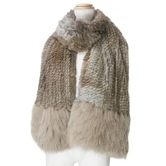 Faviora ムーンバット ロシアンセーブル ロングファーマフラー Faviora ムーンバット ロシアンセーブル ロングファーマフラー