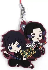 【中古】雑貨 冨岡義勇＆胡蝶しのぶ 「鬼滅の刃 滅! カプセルラバーマスコット5」