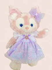 JANAYA ハンドメイド　リーナベル　コスチューム　紫色シェルレースワンピース