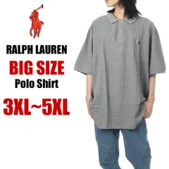 【新品・未使用】【ビッグサイズ】【カンタベリーヘザー】 ラルフローレン ポロシャツ メンズ 半袖 RALPH LAUREN 無地 大きいサイズ 特大 ビッグサイズ USA ブランド おしゃれ カジュアル ビジネス アメカジ 3XL 4XL 5XL