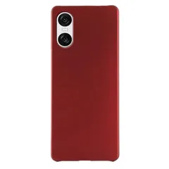 Xperia 10 VI ケース SO-52E 耐衝撃 シンプル さらさら ハード ケース 【Color】ワインレッドのサムネイル