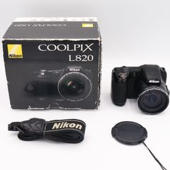 Nikon デジタルカメラ COOLPIX L820 光学30倍ズーム 有効画素数1605万画素 ブラック L820BK　#250603_20108878